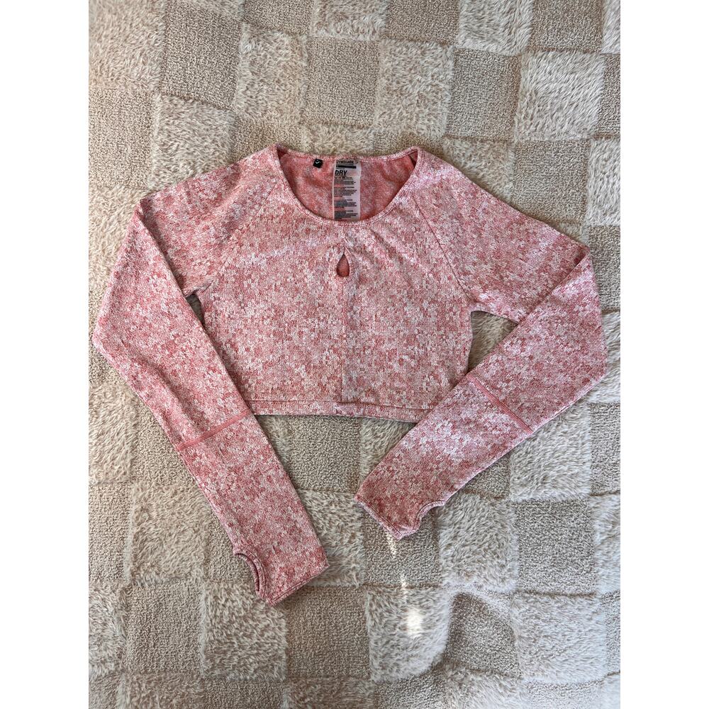 Gymshark Fleur Texture Washed Dusky Pink Set - Picture 7 of 10